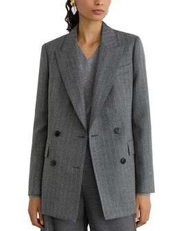 Reiss Reiss Astrid Wool Double Breasted Blazer