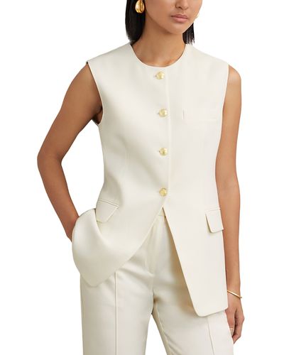 Reiss Reiss Athena Long Line Waistcoat