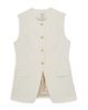 Reiss Reiss Athena Long Line Waistcoat - 6