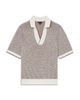 Reiss Reiss Atlas Two Tone Crochet Polo - 6