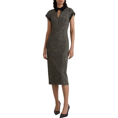 Reiss Reiss Ava Keyhole Sheath Dress