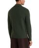 Reiss Reiss Bartstow Wool Half Zip Diagonal Stitch Sweater - 3