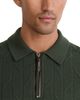 Reiss Reiss Bartstow Wool Half Zip Diagonal Stitch Sweater - 4