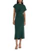 Reiss Reiss Beth Draped Side Slit Midi Dress - 1
