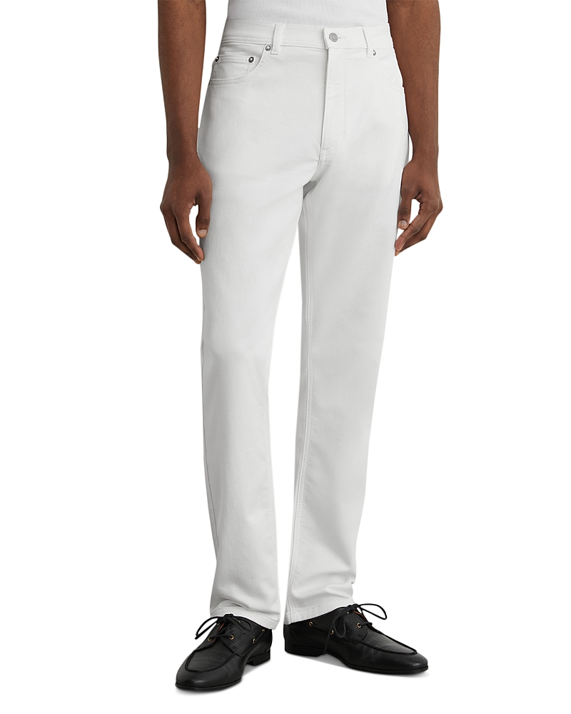 Reiss Reiss Bishopsgate Straight Fit 31.5 Jeans in White