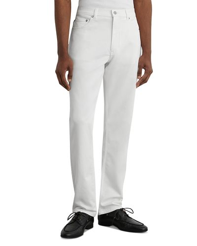 Reiss Reiss Bishopsgate Straight Fit 31.5 Jeans in White