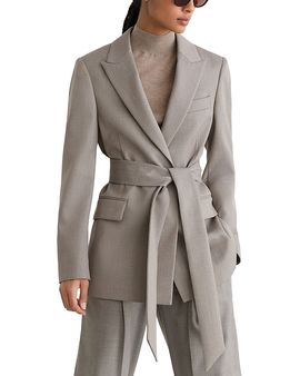 Reiss Reiss Briony Belted Blazer