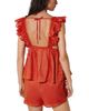 Reiss Reiss Brook Babydoll Top - 3