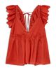 Reiss Reiss Brook Babydoll Top - 6