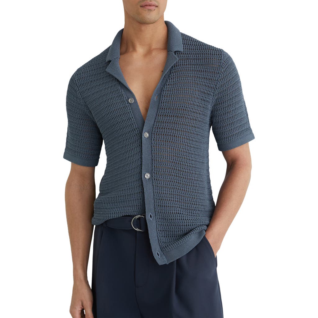 Reiss Reiss Buzzard Short sleeve Cardigan