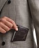 Reiss Reiss Cabot Croc Embossed Leather Card Case - 2
