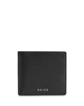 Reiss Reiss Cabot Saffiano Leather Bifold Wallet