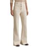 Reiss Reiss Cali Mid Rise Flare Leg Jeans in Ecru - 1