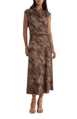 Reiss Reiss Camie Cowl Neck Midi Dress