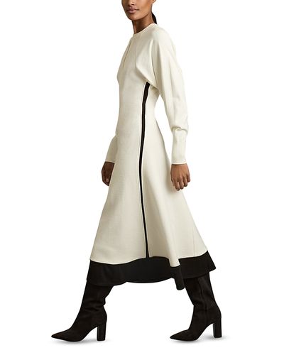 Reiss Reiss Caprice Hybrid Woven Midi Dress