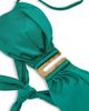 Reiss Reiss Carina Shimmer Bandeau Bikini Top - 6