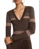 Reiss Reiss Carly Pleated Wool Blend Mini Dress - 3