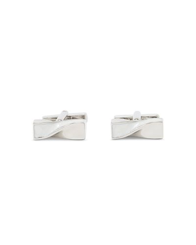 Reiss Reiss Carrick Twisted Bar Cufflinks