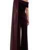 Reiss Reiss Carrie One-Shoulder Wide Leg Velvet Jumpsuit - 2