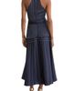 Reiss Reiss Casey Striped Halter Midi Dress - 2