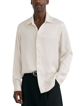 Reiss Reiss Chapel Herringbone Stripe Shirt