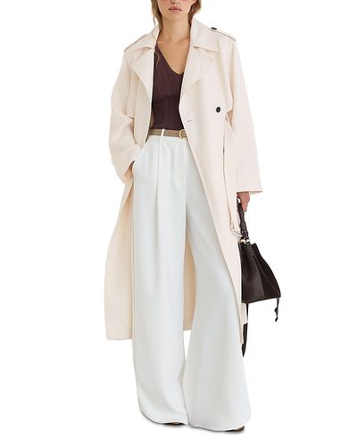 Reiss Reiss Charli Double Breasted Trench Coat
