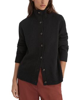 Reiss Reiss Charly Funnel Neck Wool-Blend Cardigan