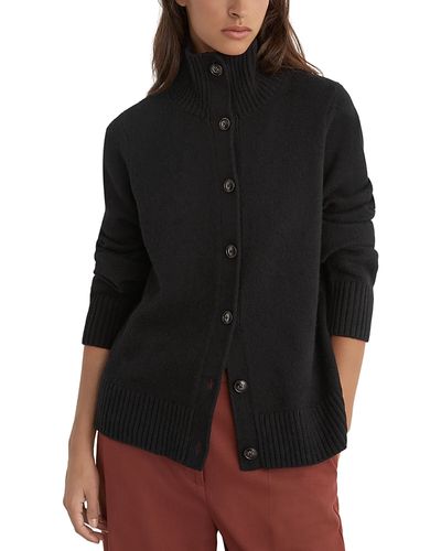 Reiss Reiss Charly Funnel Neck Wool-Blend Cardigan