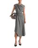Reiss Reiss Clara Houndstooth Check Tailored Midi Dress - 1