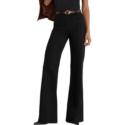 Reiss Reiss Claude High Waist Flare Jeans