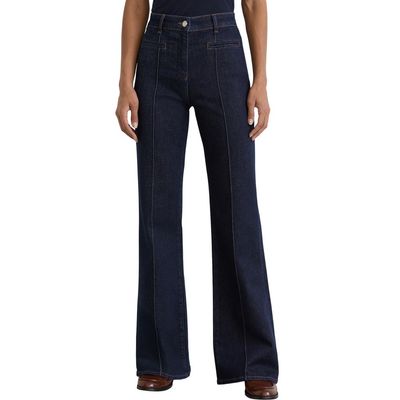 Reiss Reiss Claude Pintuck Flare Jeans