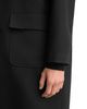 Reiss Reiss Clyde Wool Blend Zip Through Twill Overcoat - 6
