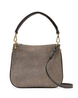 Reiss Reiss Colette Suede & Leather Convertible Crossbody Bag