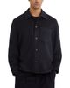 Reiss Reiss Collin Point Collar Brushed Pocket Overshirt - 3