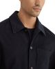 Reiss Reiss Collin Point Collar Brushed Pocket Overshirt - 5