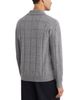 Reiss Reiss Compton Wool Open Collar Square Pattern Polo Shirt - 3