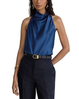 Reiss Reiss Cowl Neck Silk Top