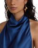 Reiss Reiss Cowl Neck Silk Top - 4