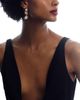 Reiss Reiss Crista Crystal Drop Earrings, 1.8L - 2