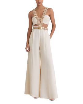 Reiss Reiss Cut Out Jumpsuit