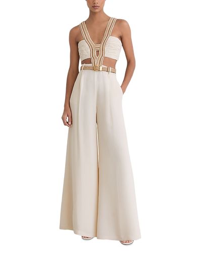 Reiss Reiss Cut Out Jumpsuit