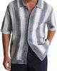 Reiss Reiss Dale Stripe Button-Front Sweater - 1