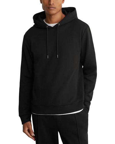 Reiss Reiss Dane Interlock Jersey Hoodie