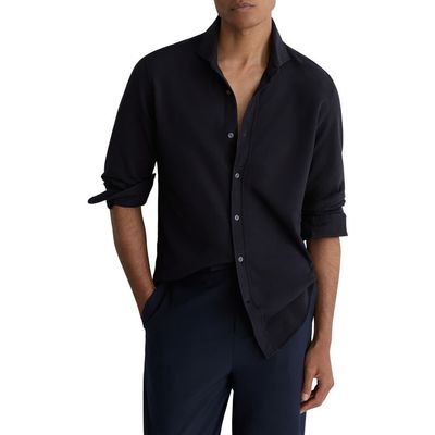 Reiss Reiss Dasilva Regular Fit Cotton Button-Up Shirt
