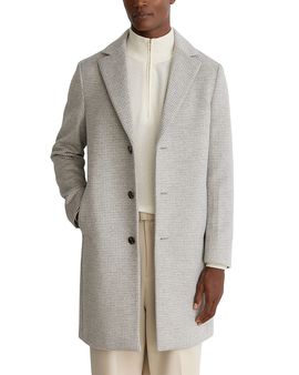 Reiss Reiss Dawn Single Breasted Puppytooth Check Overcoat