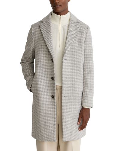 Reiss Reiss Dawn Single Breasted Puppytooth Check Overcoat