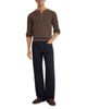 Reiss Reiss Declan Ribbed Crewneck Henley Shirt - 2
