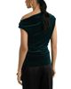 Reiss Reiss Demi Stretch Velvet Off-The-Shoulder Top - 3