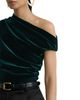 Reiss Reiss Demi Stretch Velvet Off-The-Shoulder Top - 4