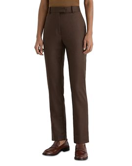 Reiss Reiss Derby Wool Blend Slim Leg Pants